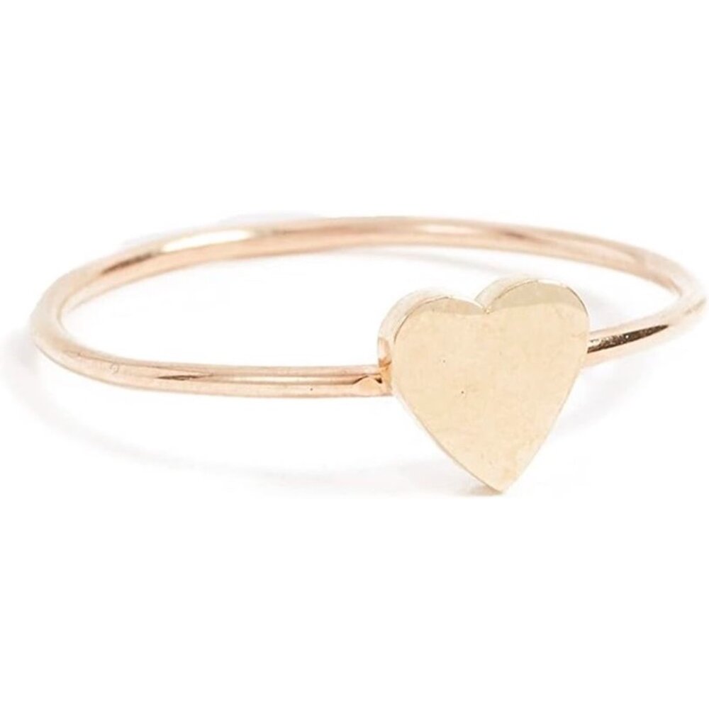 Jennifer Meyer 18k Gold Mini Heart Ring